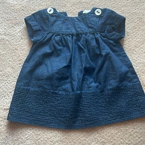 Jacadi denim dress 6m